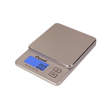 Escali Vera zilver. 2 kg/0.1 gr