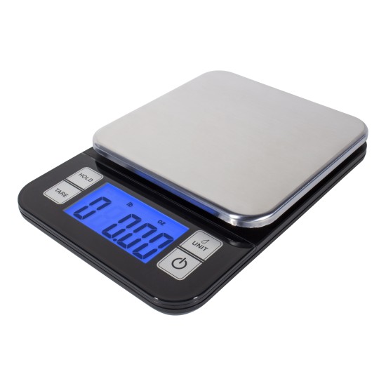 Escali Nutro zwart. 7 kg/0.5gram