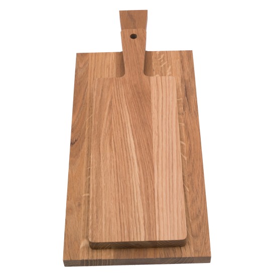 Il Cucinino Snij-/serveerplank eiken m/greep 48x20x2 cm