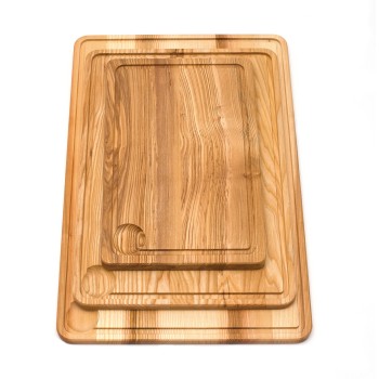 Il Cucinino Vleessnijplank m/geul 40x26x2 cm