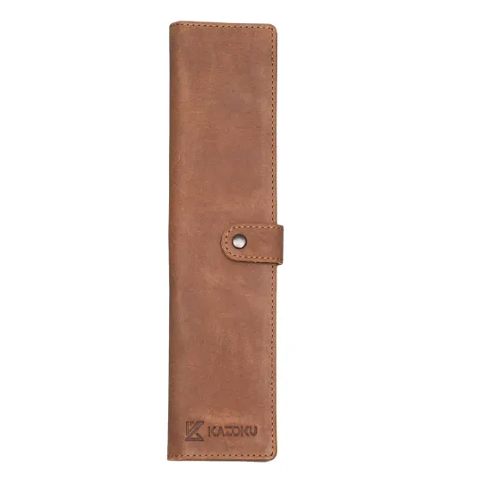 Kazoku Leren Mesbeschermer 21 cm