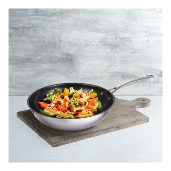 Kuhn Rikon All Round Wok rvs 28 cm. non stick