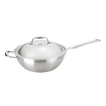 Kuhn Rikon High Dome Wok rvs multiply 28 cm