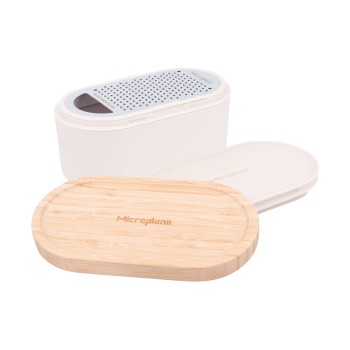 Microplane Specialties Container rasp cashmere/bamboe
