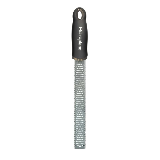 Microplane Premium Classic Rasp zester. Black