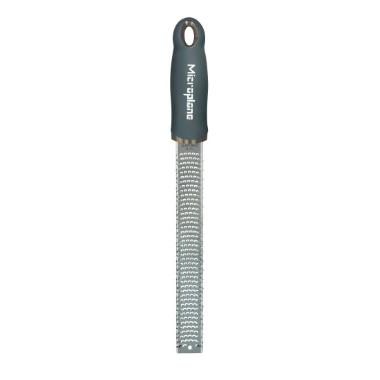 Microplane Premium Classic Rasp zester. After Dark Grey