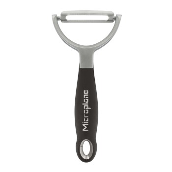 Microplane Specialties Dunschiller Y-model glad zwart/rvs