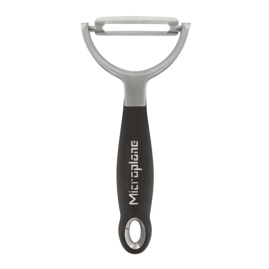 Microplane Specialties Dunschiller Y-model glad zwart/rvs