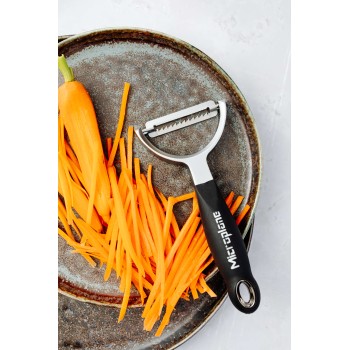 Microplane Specialties Dunschiller Y-model julienne zwart/rvs