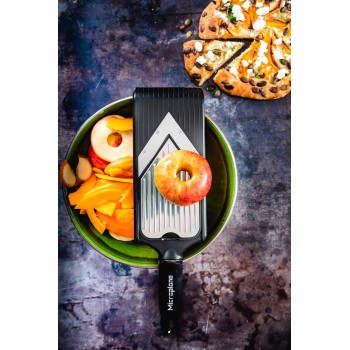 Microplane Specialties V-rasp slicer/julienne zwart