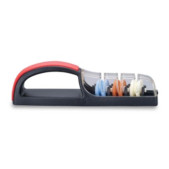 Minosharp Waterslijper "plus 3" zwart/rood
