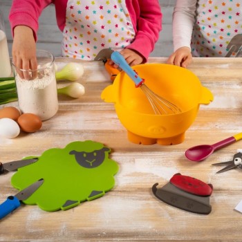 Kuhn Rikon Chefclub Pollepel gans, rood/geel