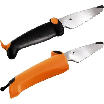 Kuhn Rikon Chefclub Kindermessen set 2 dlg. hond oranje/zwart