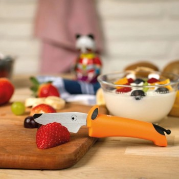 Kuhn Rikon Chefclub Kindermessen set 2 dlg. hond oranje/zwart