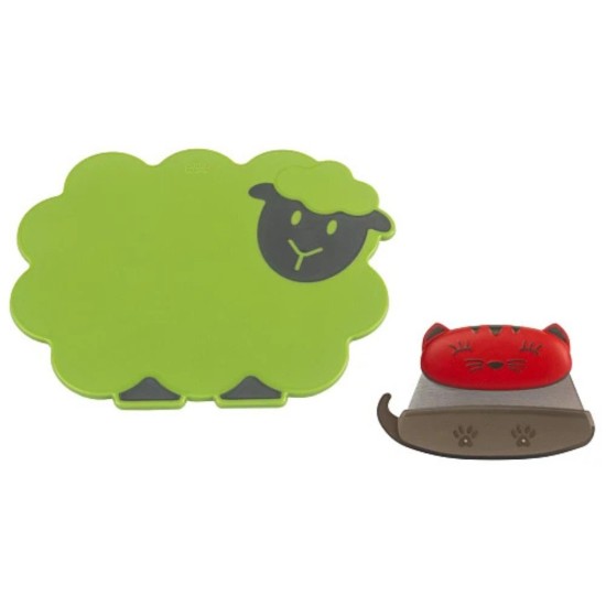 Kuhn Rikon Chefclub Kinderset 2 dlg. Snijplank/wiegemes