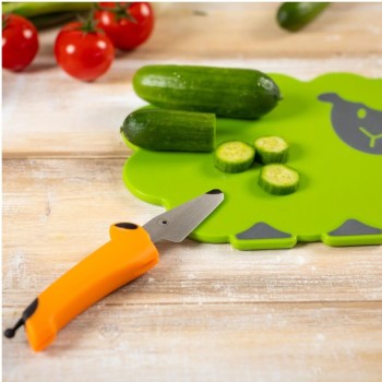 Kuhn Rikon Chefclub Kindermessen set 2 dlg. hond oranje/zwart