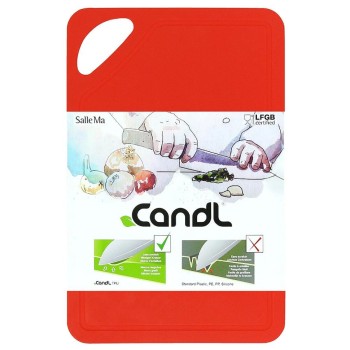 Candl TPU Snijplank flexibel 26x17 cm, rood