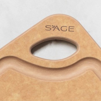 Sage Snijplank 30x45 cm, naturel met geul