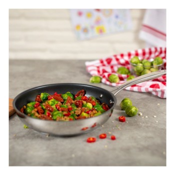Kuhn Rikon All Round Koekenpan rvs 28 cm. non stick
