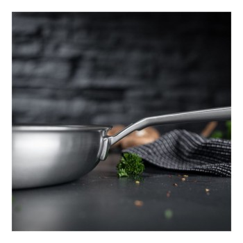 Kuhn Rikon Culinary Fiveply Koekenpan rvs 28 cm. non stick