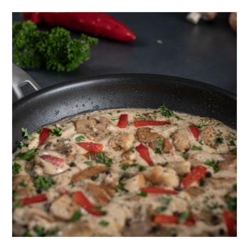 Kuhn Rikon Culinary Fiveply Koekenpan rvs 28 cm. non stick
