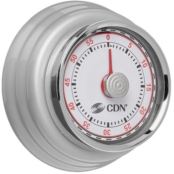 CDN Kookwekker Retro Zilver