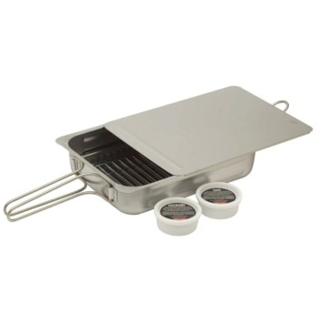 Rookoven rvs 38 x 28 x 8,5 cm
