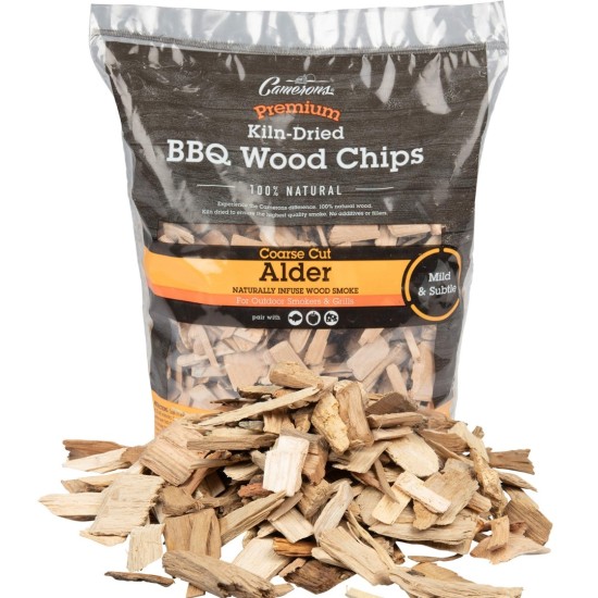 Camerons BBQ Chips Alder (grof) bag 775 gram