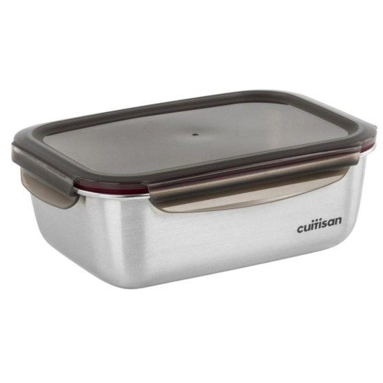 Cuitisan Food container rvs rechthoek hoog 2800 ml