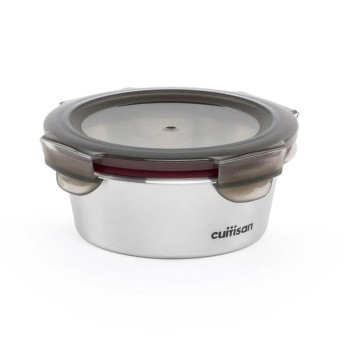 Cuitisan Food container rvs rond 300 ml