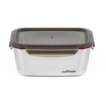 Cuitisan Food container rvs rechthoek hoog 1800 ml