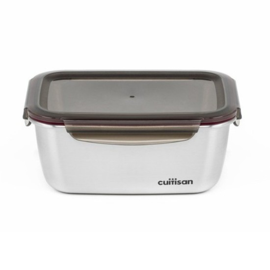 Cuitisan Food container rvs rechthoek hoog 1800 ml