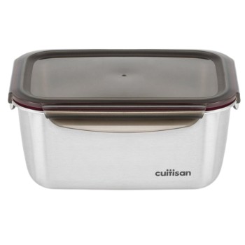 Cuitisan Food container rvs rechthoek hoog 3600 ml