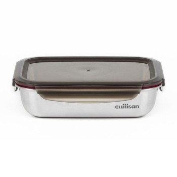 Cuitisan Food container rvs rechthoek 580 ml