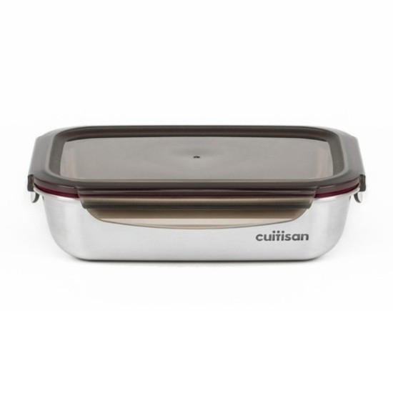 Cuitisan Food container rvs rechthoek 1900 ml