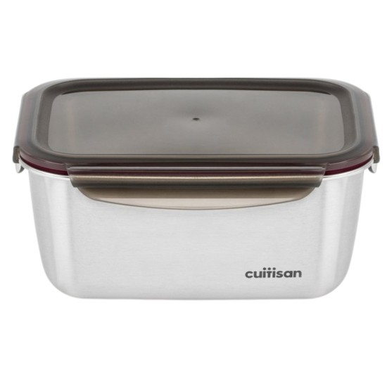 Cuitisan Food container rvs rechthoek hoog 3600 ml