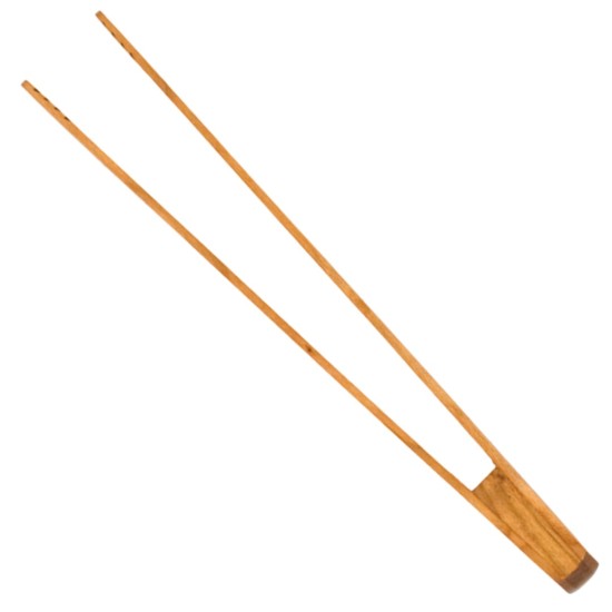 Il Cucinino Serveertang smal 30 cm. kersenhout