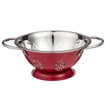 Il Cucinino Vergiet rvs/rood 20 cm