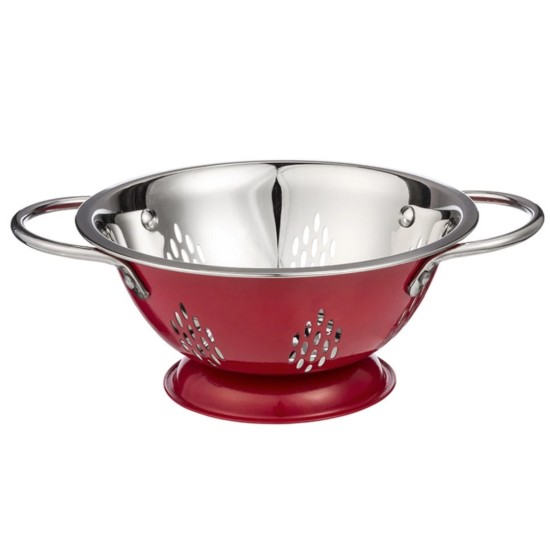 Il Cucinino Vergiet rvs/rood 20 cm