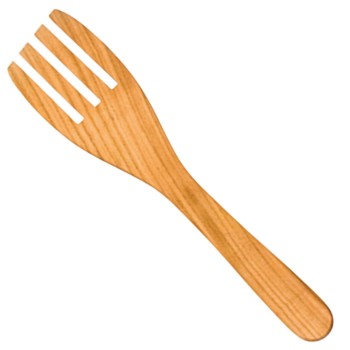 Il Cucinino Bakspatel vork 30 cm. kersenhout