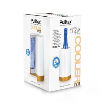 Pulltex Wijnkoeler m/element wit