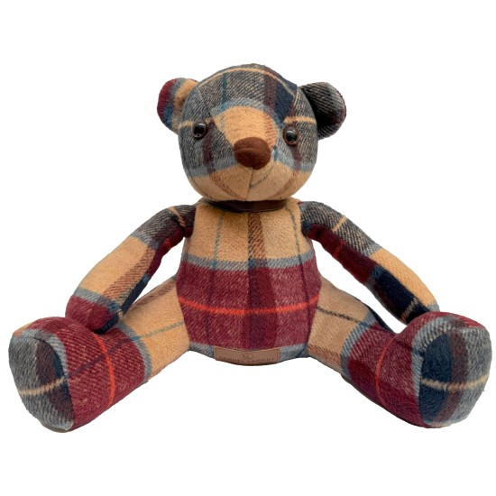 Samuel Lamont Deurstoppers Red Tweed Teddy