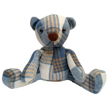 Samuel Lamont Deurstoppers Blue Tweed Teddy