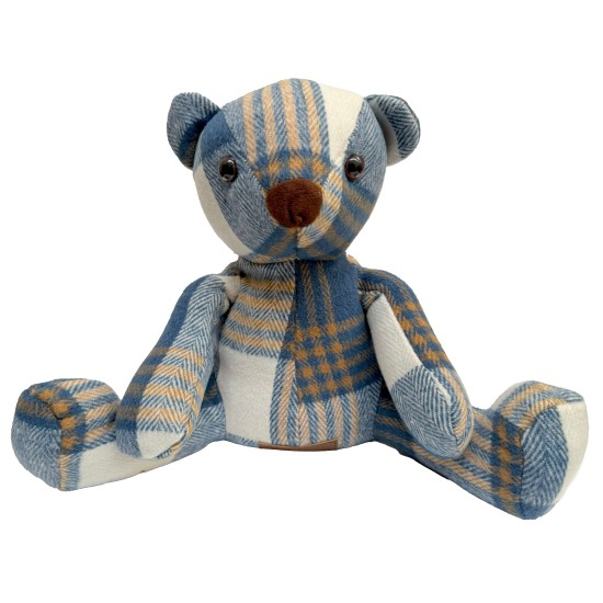 Samuel Lamont Deurstoppers Blue Tweed Teddy