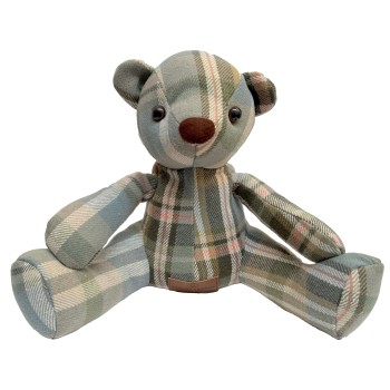 Samuel Lamont Deurstoppers Green Tweed Teddy