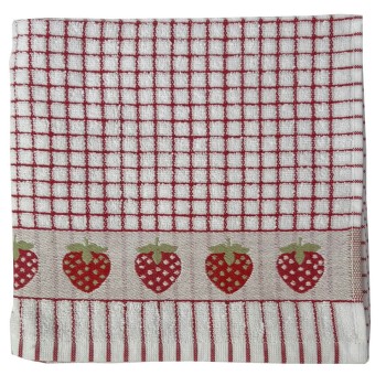 Samuel Lamont Poll-dri Theedoeken Jacquard Red / Strawberry