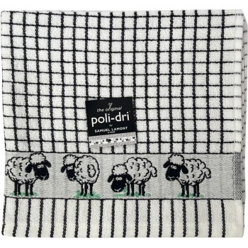 Samuel Lamont Poll-dri Theedoeken Jacquard Black / Sheep