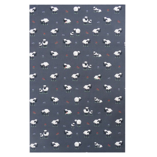 Samuel Lamont Theedoek Fluffy Flock Grey